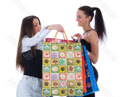 Business lady shopping Business lady shopping