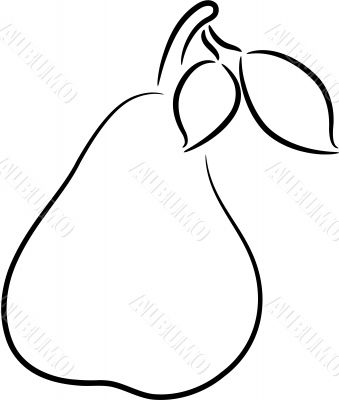 Pear Vector