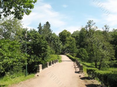 Oranienbaum, the lower park Oranienbaum, the lower park