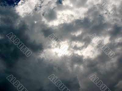 Thunderclouds. Starscape Thunderclouds. Starscape