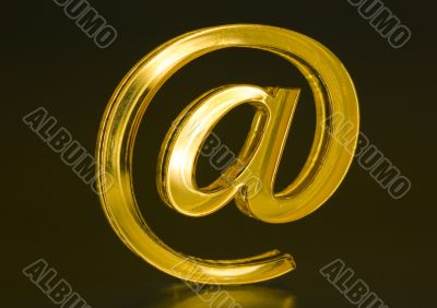 Symbol  e-mail.