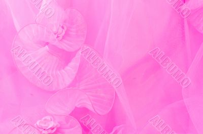 Tulle violet roses Tulle violet roses