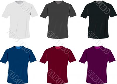 T-shirt design template 