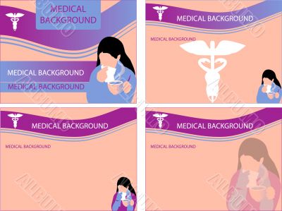 4 Medical backgrounds, cold &amp; cough, illness, Preventive mainten