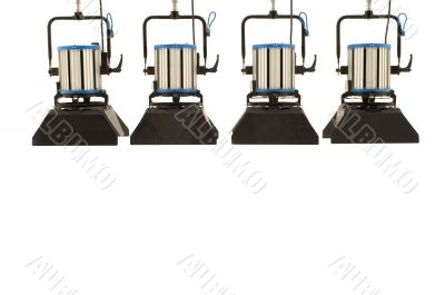 Four searchlights. Four searchlights.