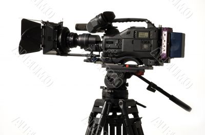 Professional digital video camera.