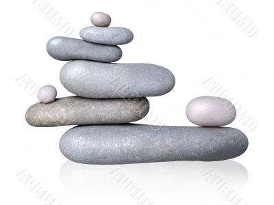 Balanced stones.
