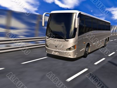 3D Tour bus