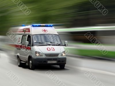 Ambulance car