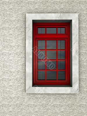 red window