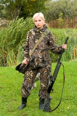 Girl hunter.