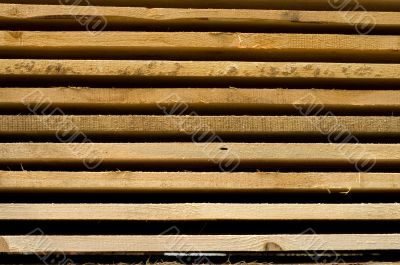 Pile of boards. Pile of boards.