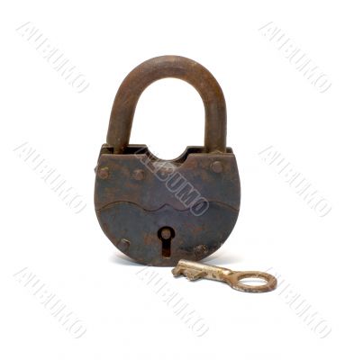 Padlock. Padlock.