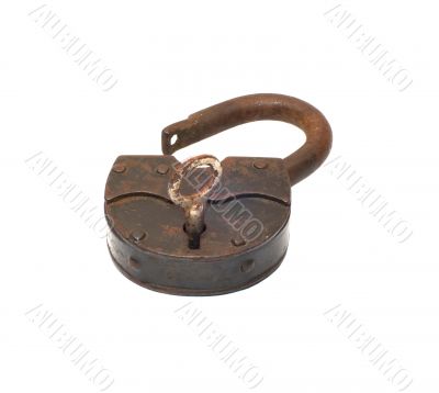 Padlock. Padlock.