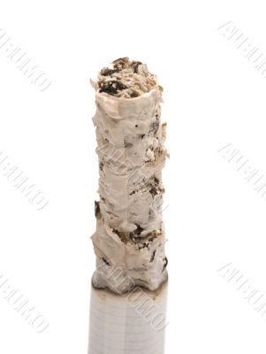 Cigarette ashes. Cigarette ashes.