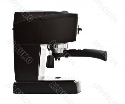 espresso machine side view