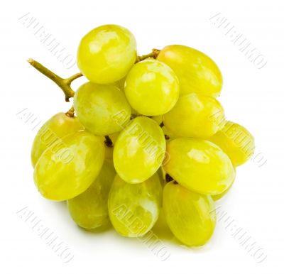 bunch of white grape