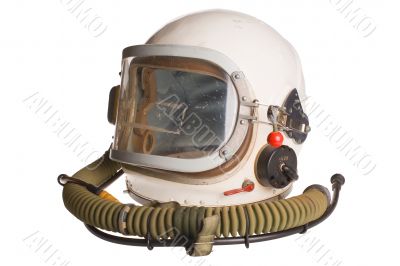 Soviet military pilot helmet.Russia.