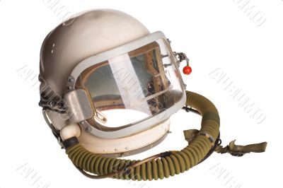 Soviet military pilot helmet.Russia.