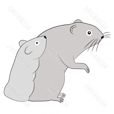 mice - vector