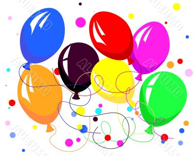 colorfull balloons