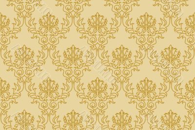 seamless damask background