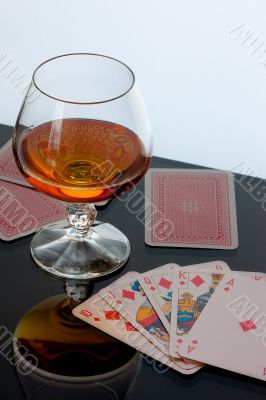 brandy and cards