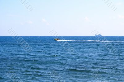 Boat on the sea