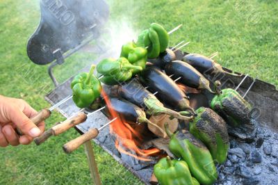 Grilled vegetables