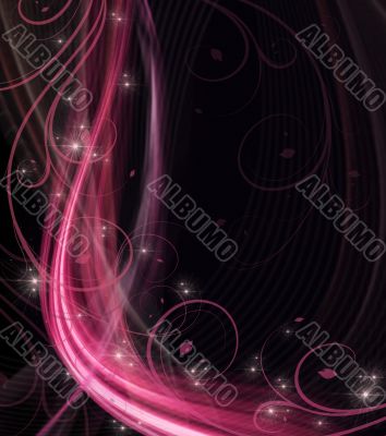Abstract magic background