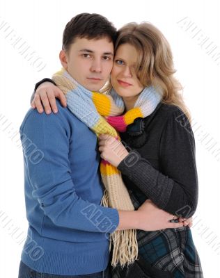 Scarf for couple