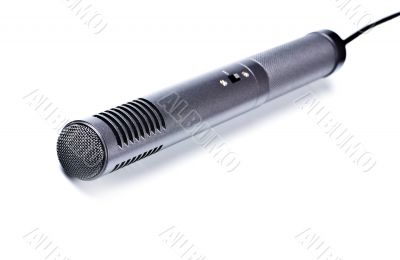 gray condenser microphone