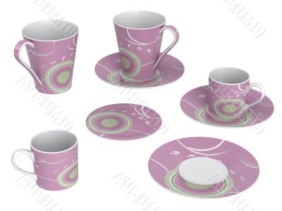 Cups and dishes