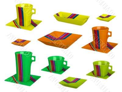 Cups and dishes