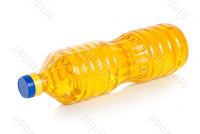 Oil in plastic bottle Oil in plastic bottle