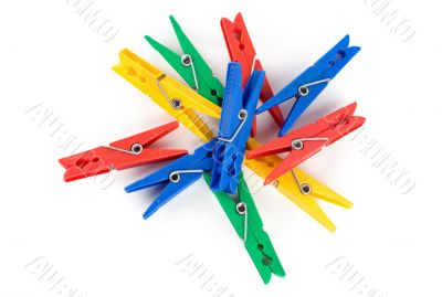 Photo of Colour clothes-peg Photo of Colour clothes-peg