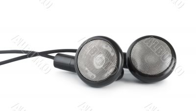 Black headphones