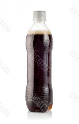 Cola on a white Cola on a white