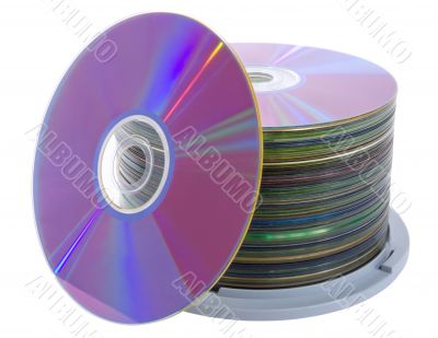 Pile of cd disks