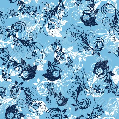 floral seamless background