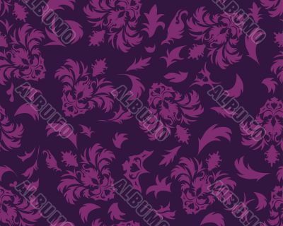 damask seamless pattern