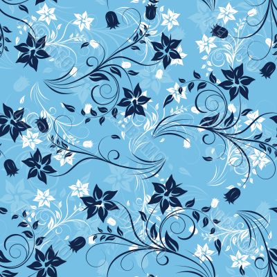 seamless floral background