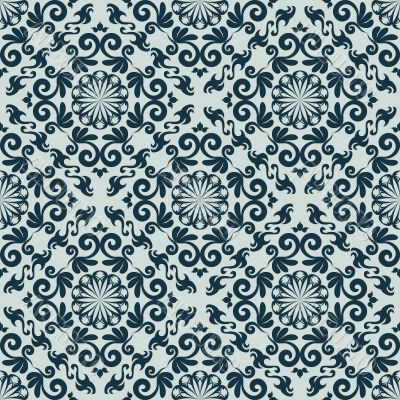 seamless damask background