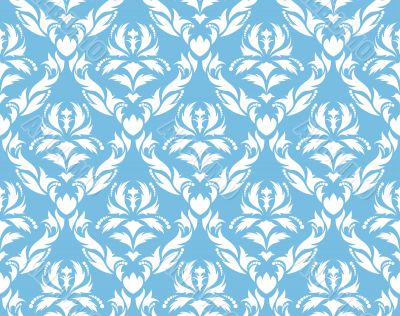 seamless damask background