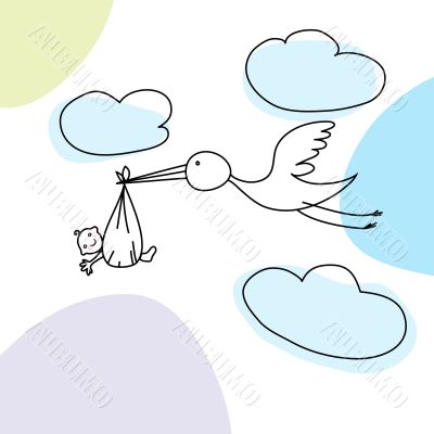 sketch greeting card