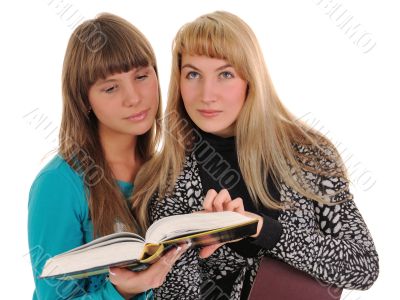 Girls With Book