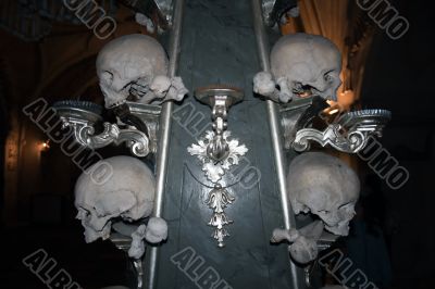 Bone candlestick