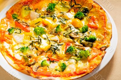 vegetarian pizza