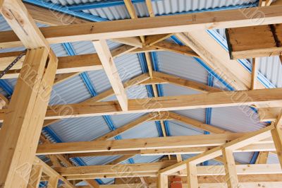 New home construction framing