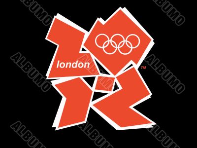 Logo of the 2012 Olympics. London.